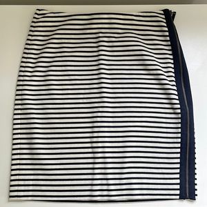 Madewell Stripe skirt